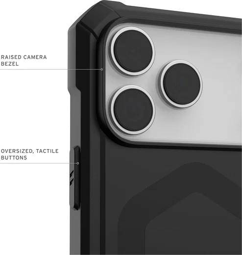 UAG Essential Armor Apple iPhone 17 Pro Max Hoesje MagSafe Back Cover Zwart afbeelding 6