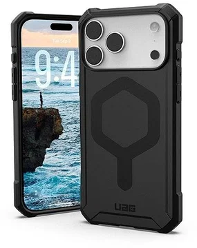 UAG Essential Armor Apple iPhone 17 Pro Max Hoesje MagSafe Back Cover Zwart