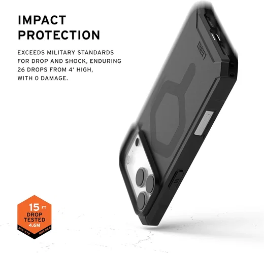 UAG Essential Armor Apple iPhone 17 Pro Max Hoesje MagSafe Back Cover Zwart afbeelding 4
