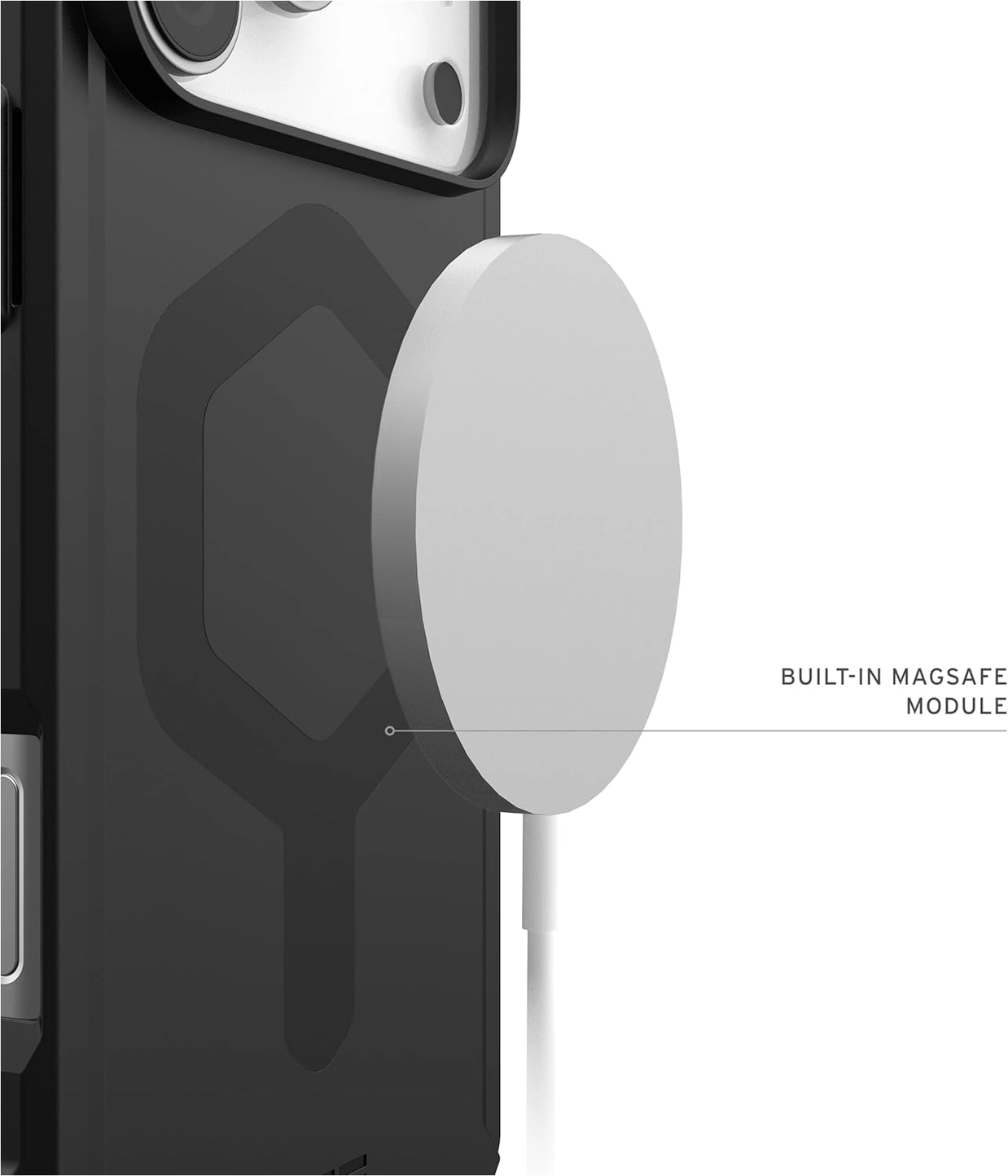 UAG Essential Armor Apple iPhone 17 Pro Max Hoesje MagSafe Back Cover Zwart afbeelding 5