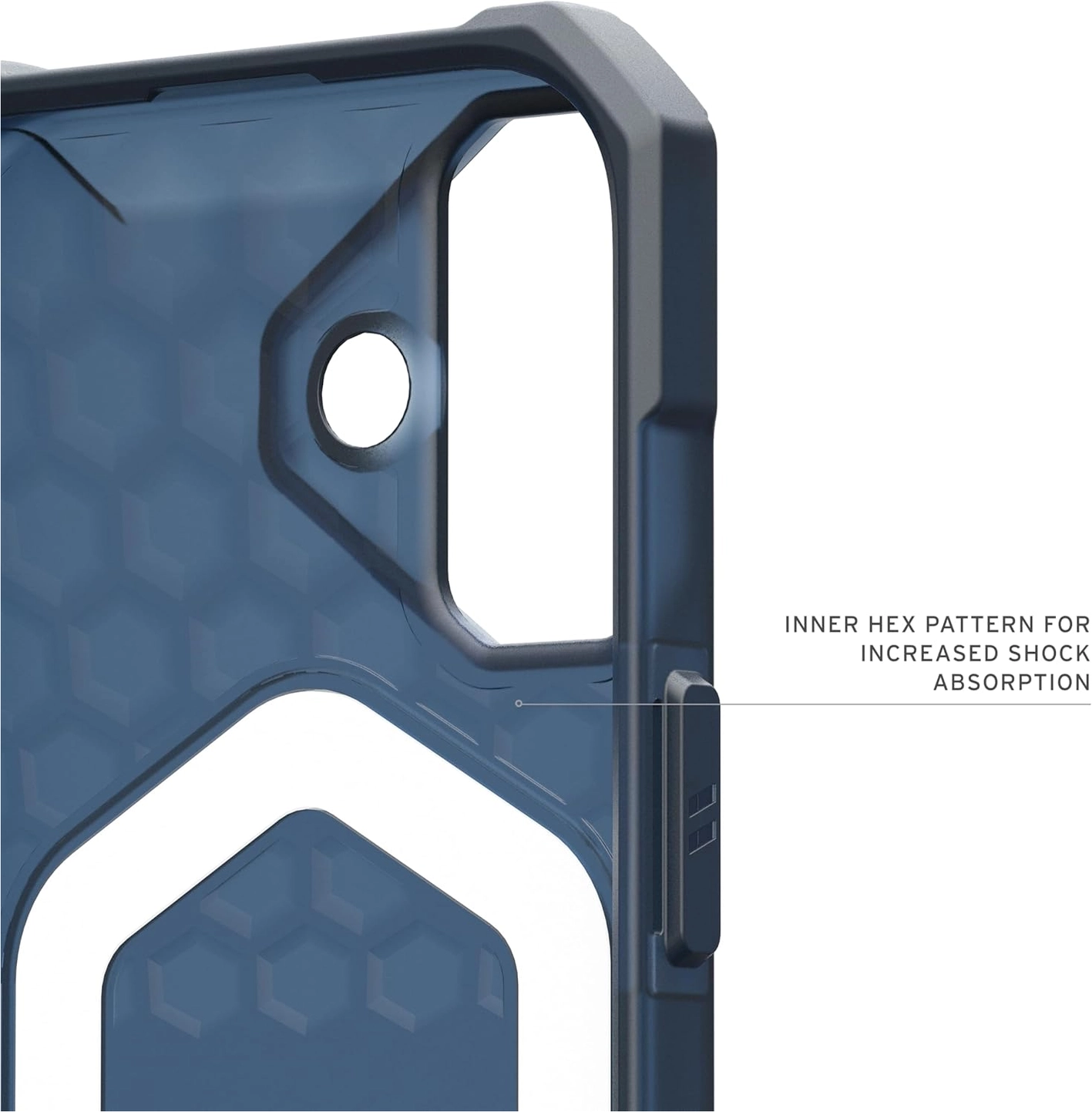 UAG Essential Armor Apple iPhone 17 Hoesje MagSafe Back Cover Blauw afbeelding 7
