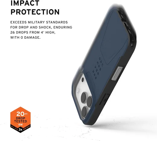 UAG Civilian iPhone 17 Pro Hoesje MagSafe Back Cover Mallard afbeelding 5