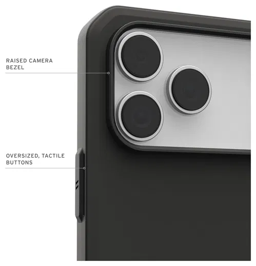 UAG Civilian LT iPhone 17 Pro Max Hoesje MagSafe Back Cover Zwart afbeelding 7