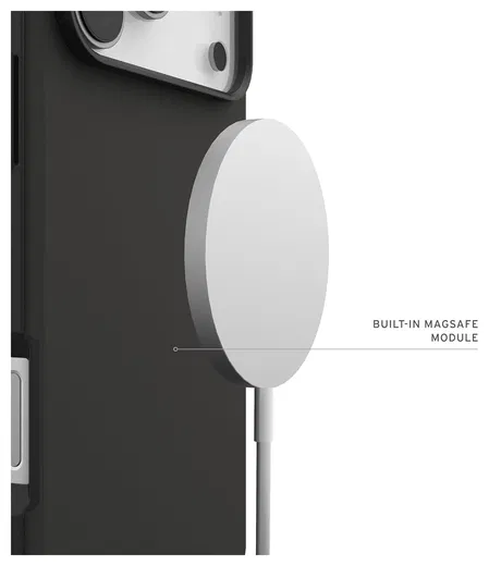 UAG Civilian LT iPhone 17 Pro Max Hoesje MagSafe Back Cover Zwart afbeelding 5