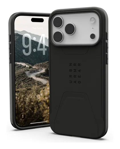 UAG Civilian iPhone 17 Pro Max Hoesje MagSafe Back Cover Zwart afbeelding 1