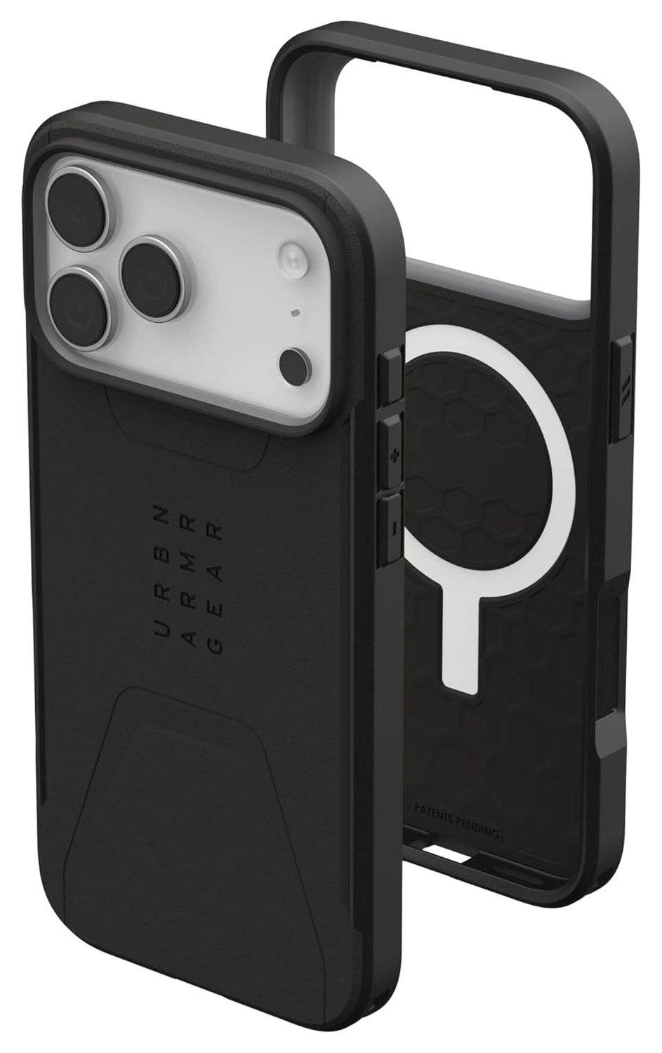 UAG Civilian iPhone 17 Pro Max Hoesje MagSafe Back Cover Zwart afbeelding 2