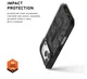 UAG Pathfinder iPhone 17 Pro Hoesje MagSafe Back Cover Camo Zwart afbeelding 4