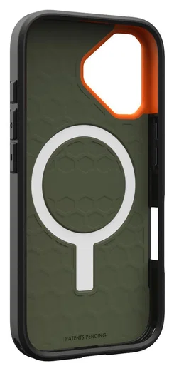UAG Civilian Apple iPhone 17 Hoesje MagSafe Back Cover Groen Oranje afbeelding 13