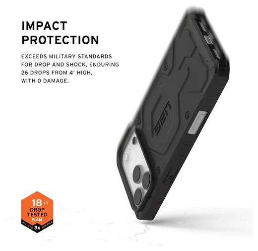 UAG Pathfinder Apple iPhone 17 Pro Max Hoesje MagSafe Back Cover Zwart afbeelding 4