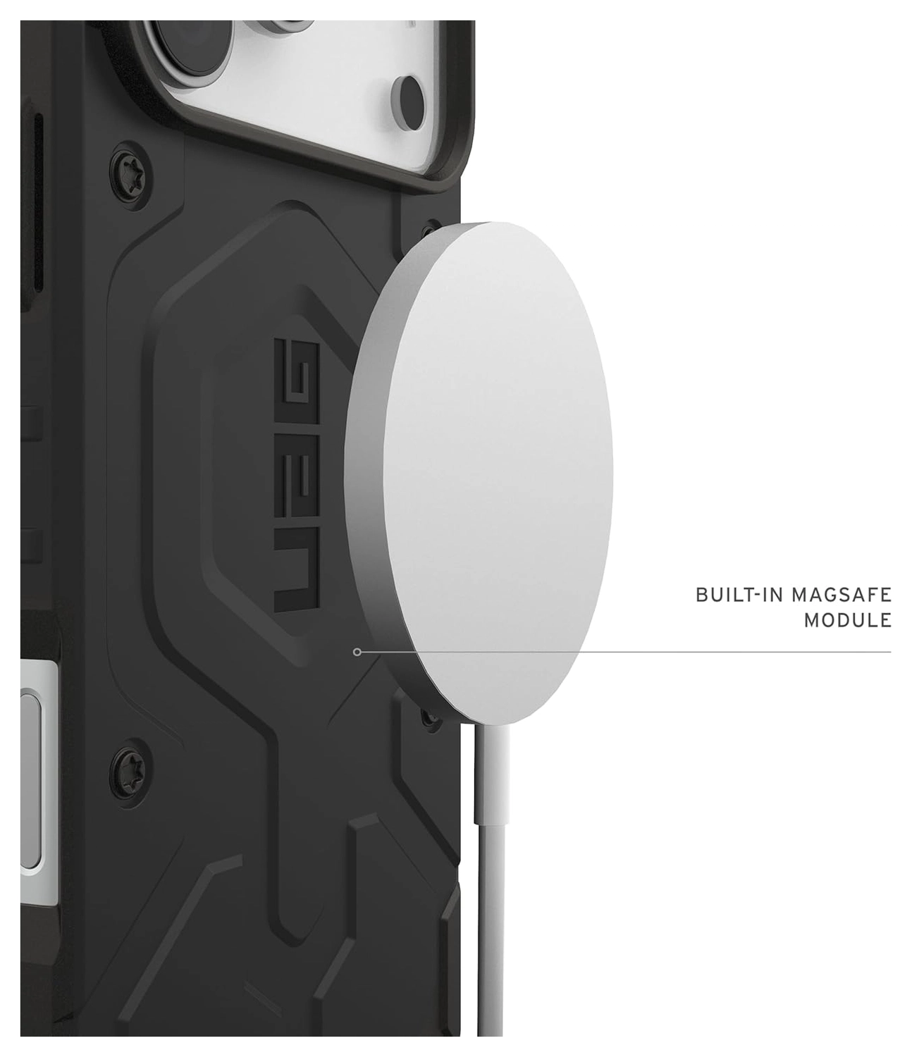 UAG Pathfinder Apple iPhone 17 Pro Max Hoesje MagSafe Back Cover Zwart afbeelding 5