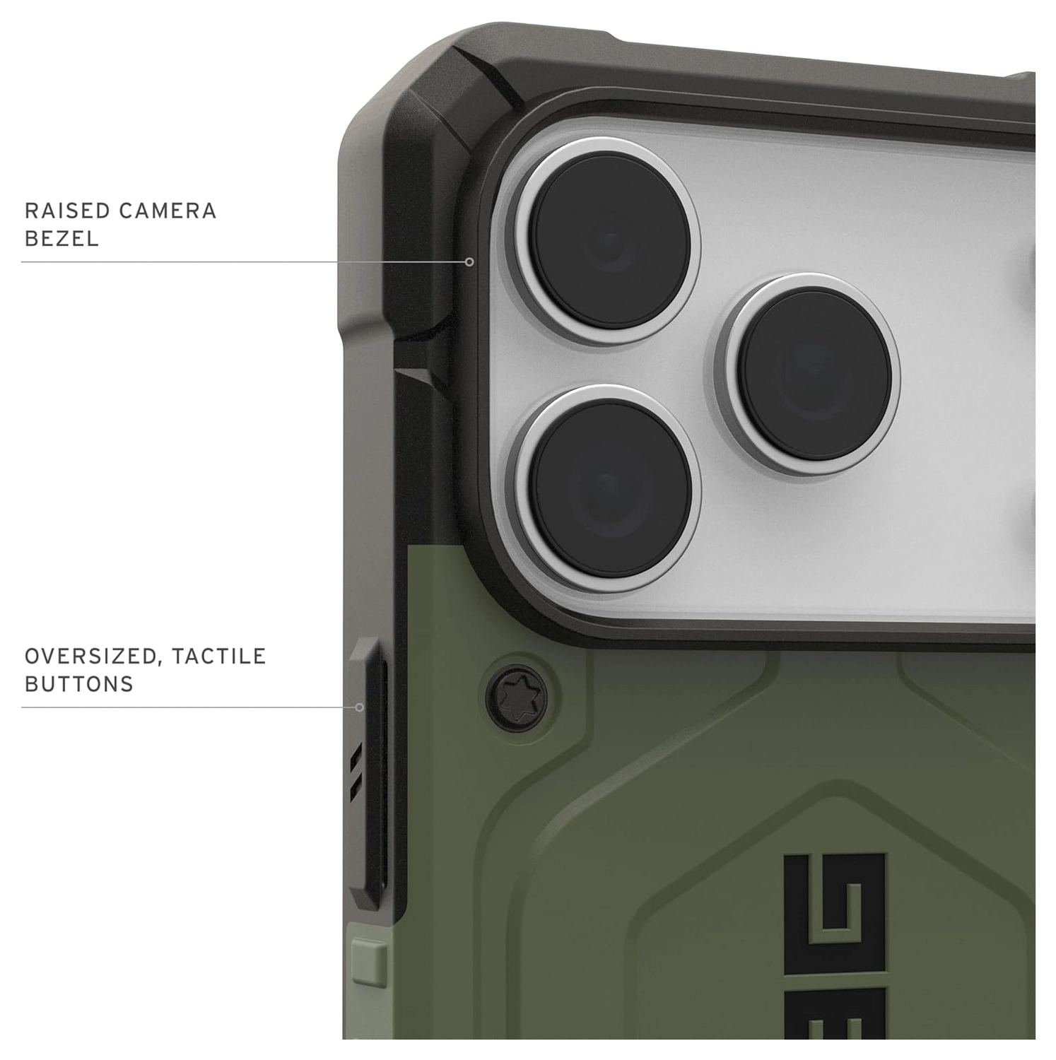UAG Pathfinder iPhone 17 Pro Hoesje MagSafe Back Cover Groen afbeelding 6