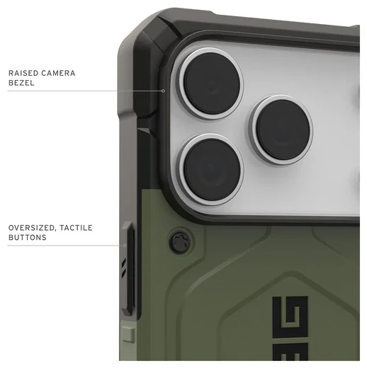 UAG Pathfinder iPhone 17 Pro Hoesje MagSafe Back Cover Groen afbeelding 6