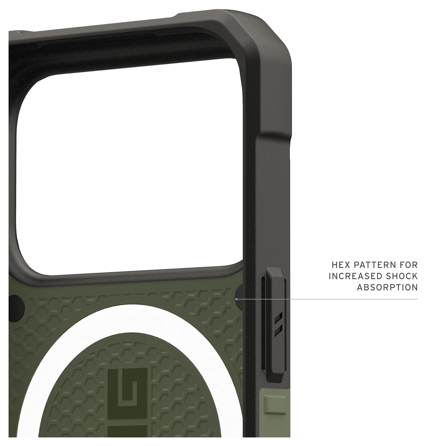 UAG Pathfinder iPhone 17 Pro Hoesje MagSafe Back Cover Groen afbeelding 7