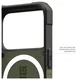 UAG Pathfinder iPhone 17 Pro Hoesje MagSafe Back Cover Groen afbeelding 7