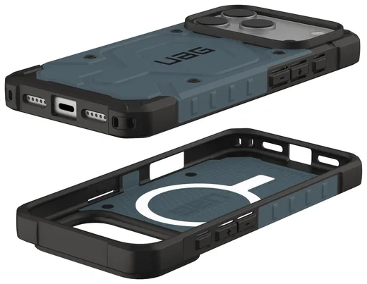 UAG Pathfinder iPhone 17 Pro Hoesje MagSafe Back Cover Blauw afbeelding 11