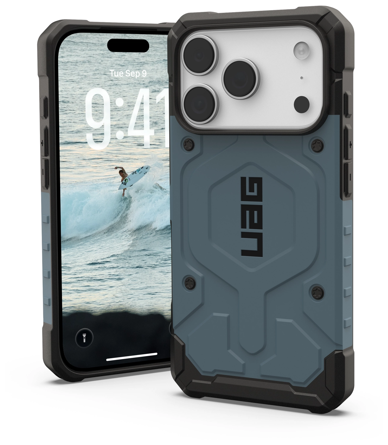 UAG Pathfinder iPhone 17 Pro Hoesje MagSafe Back Cover Blauw afbeelding 1