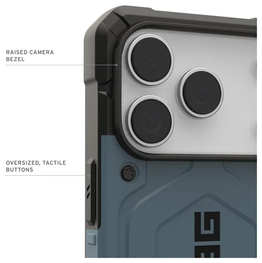 UAG Pathfinder iPhone 17 Pro Hoesje MagSafe Back Cover Blauw afbeelding 6