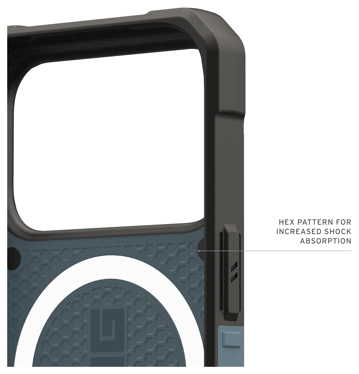 UAG Pathfinder iPhone 17 Pro Hoesje MagSafe Back Cover Blauw afbeelding 7