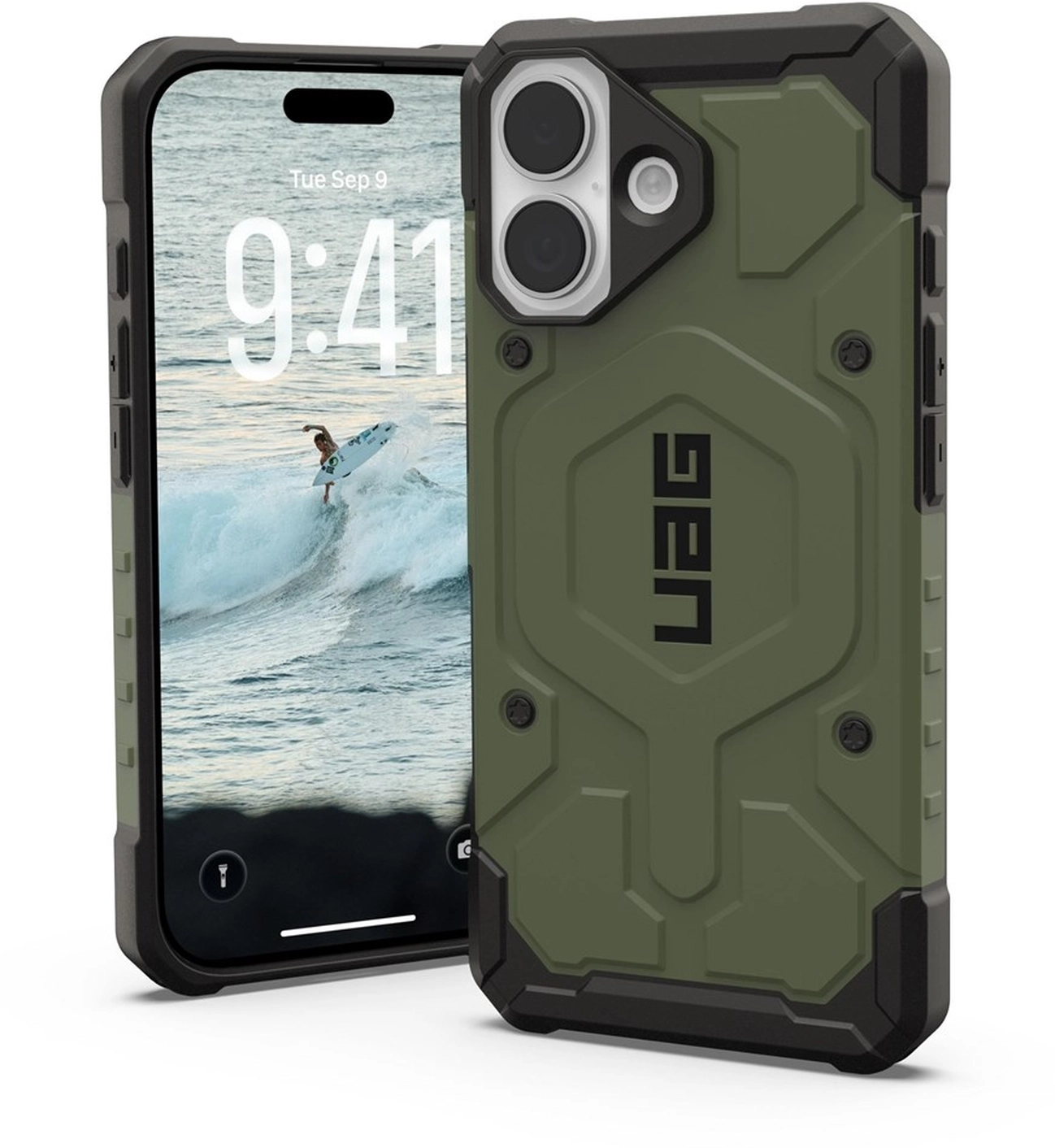 UAG Pathfinder Apple iPhone 17 Hoesje MagSafe Back Cover Groen afbeelding 1