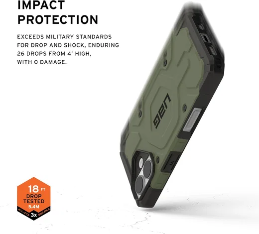 UAG Pathfinder Apple iPhone 17 Hoesje MagSafe Back Cover Groen afbeelding 4