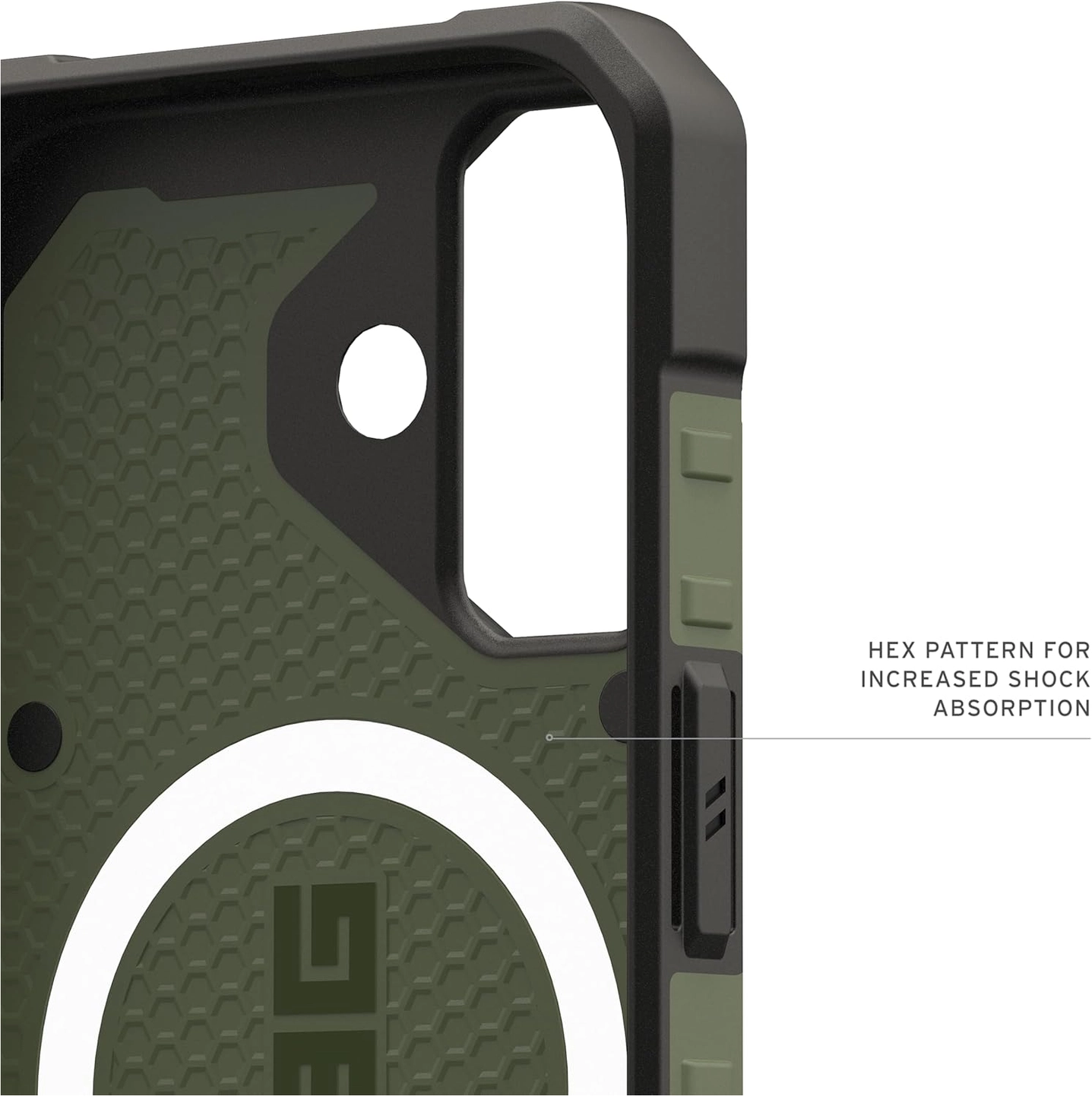 UAG Pathfinder Apple iPhone 17 Hoesje MagSafe Back Cover Groen afbeelding 7