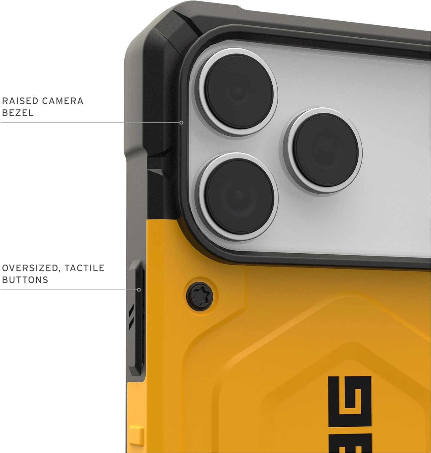 UAG Pathfinder Apple iPhone 17 Pro Max Hoesje MagSafe Back Cover Geel afbeelding 6