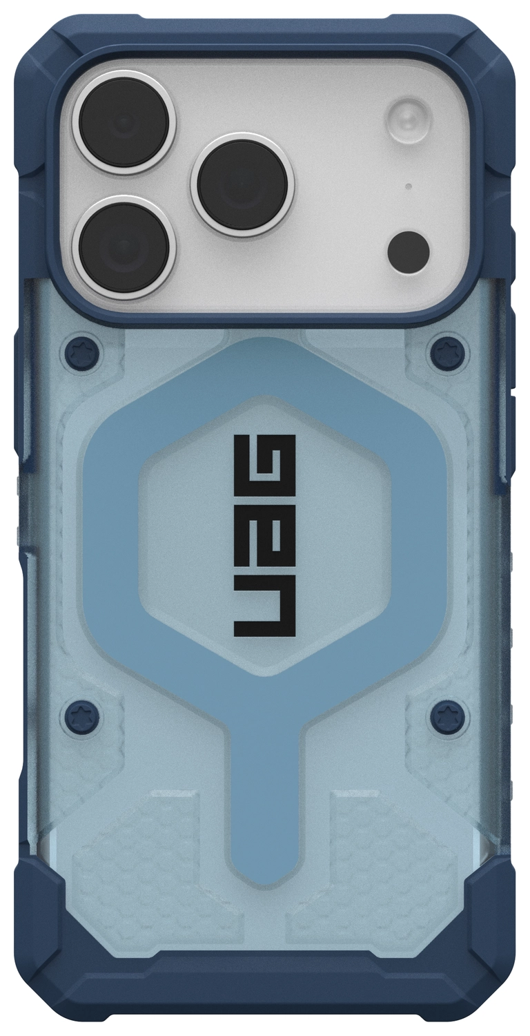 UAG Pathfinder Clear iPhone 17 Pro Hoesje MagSafe met Koord Blauw afbeelding 9