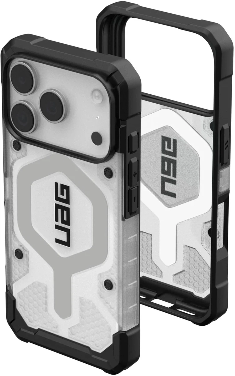 UAG Pathfinder iPhone 17 Pro Hoesje MagSafe Back Cover Ice Zilver afbeelding 2
