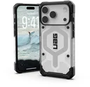 UAG Pathfinder iPhone 17 Pro Hoesje MagSafe Back Cover Ice Zilver