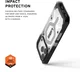 UAG Pathfinder iPhone 17 Pro Hoesje MagSafe Back Cover Ice Zilver afbeelding 4