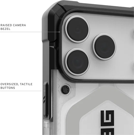 UAG Pathfinder iPhone 17 Pro Hoesje MagSafe Back Cover Ice Zilver afbeelding 6