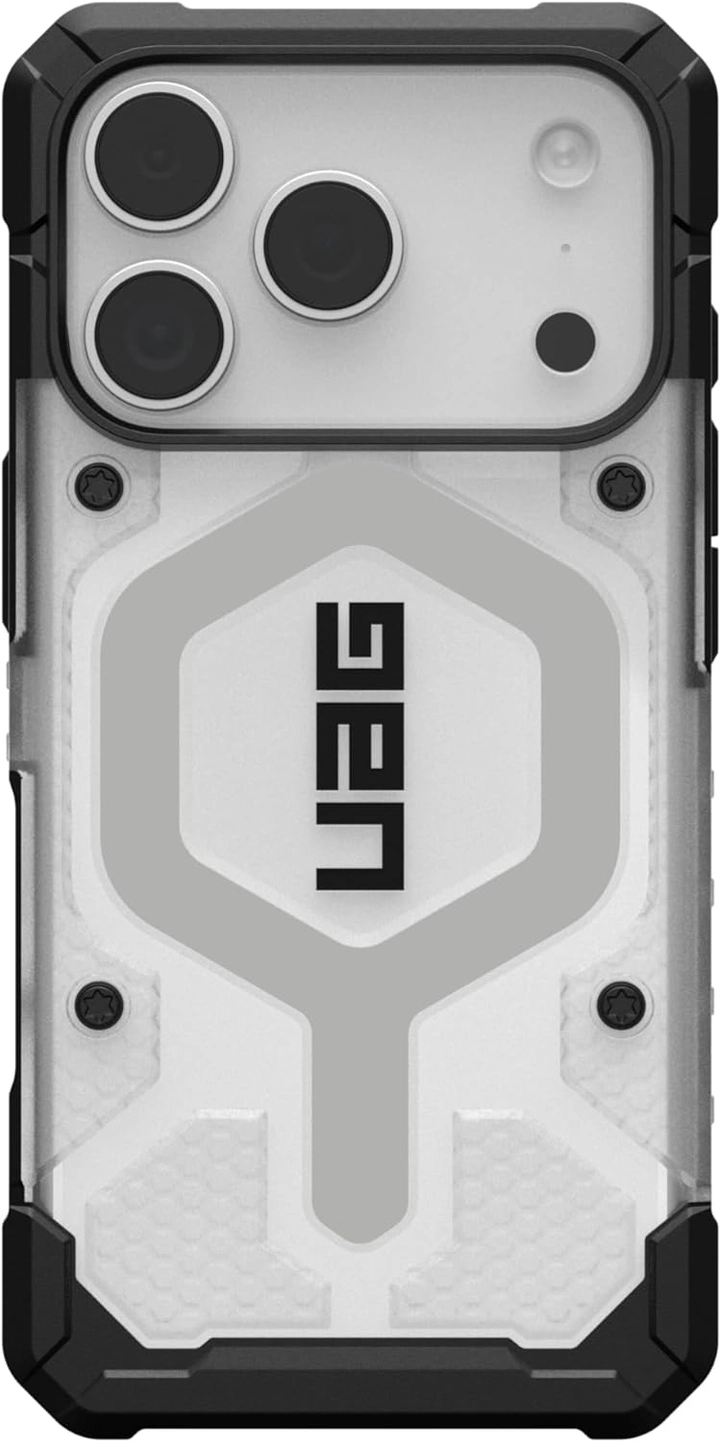 UAG Pathfinder iPhone 17 Pro Hoesje MagSafe Back Cover Ice Zilver afbeelding 11