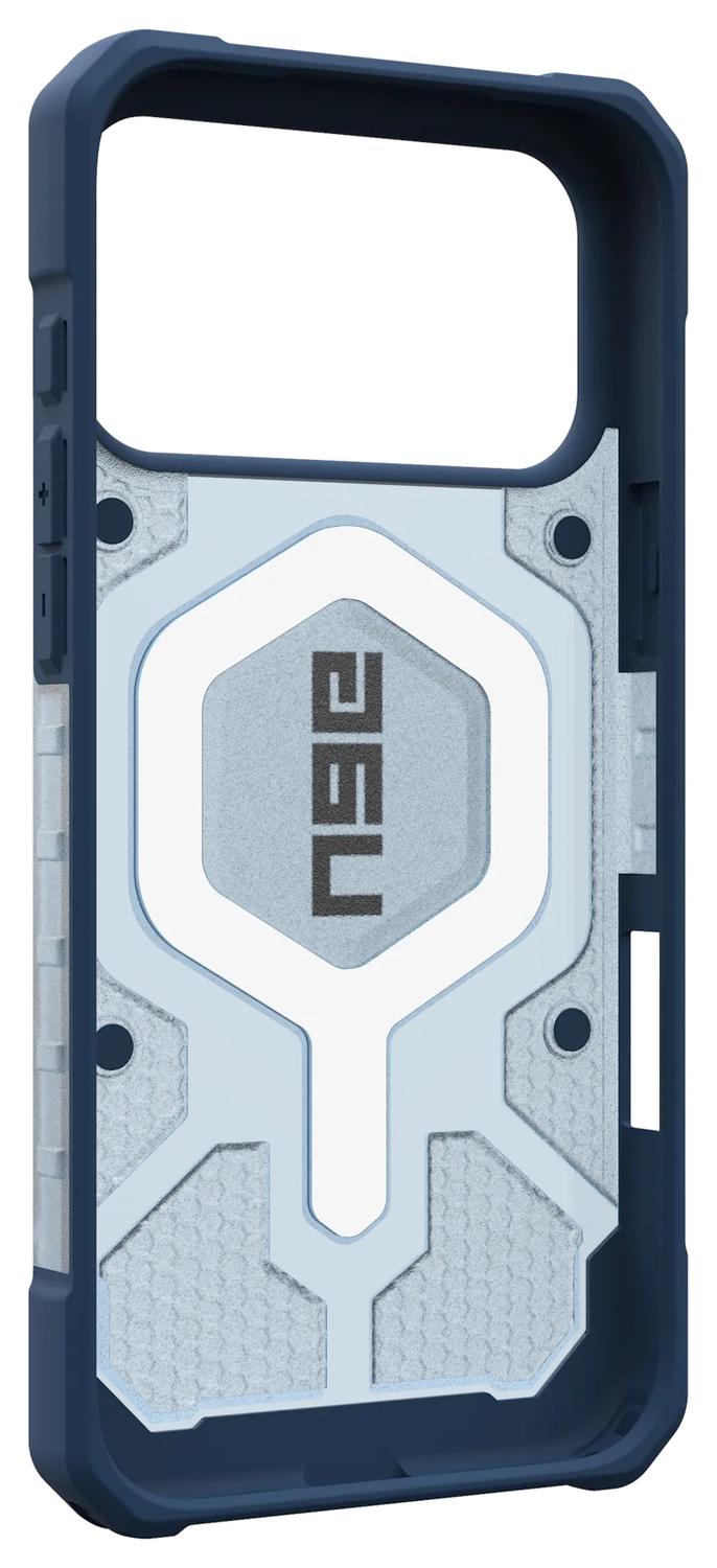 UAG Pathfinder Clear iPhone 17 Pro Max Hoesje MagSafe met Koord Blauw afbeelding 8