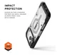 UAG Pathfinder Apple iPhone 17 Pro Max Hoesje MagSafe Back Cover Ice Zilver afbeelding 4