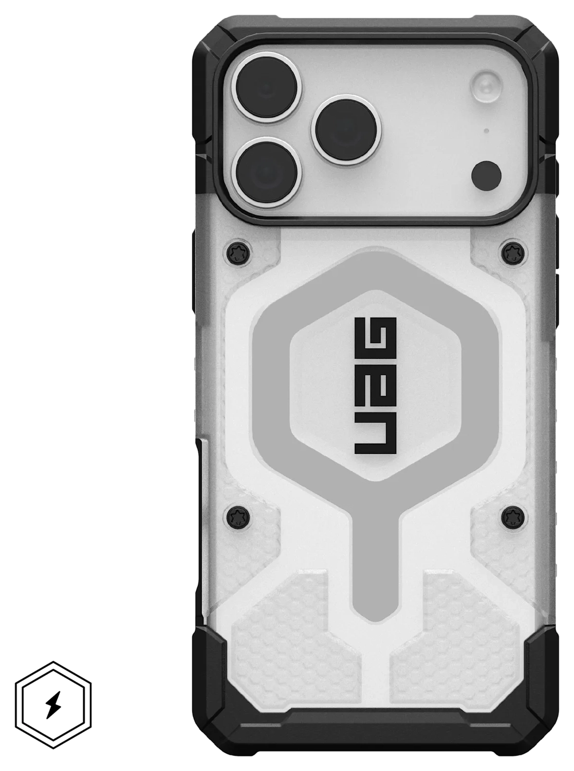 UAG Pathfinder Apple iPhone 17 Pro Max Hoesje MagSafe Back Cover Ice Zilver afbeelding 8