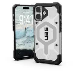 UAG Pathfinder Apple iPhone 17 Hoesje MagSafe Back Cover Ice Zilver afbeelding
