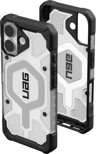 UAG Pathfinder Apple iPhone 17 Hoesje MagSafe Back Cover Ice Zilver afbeelding 2