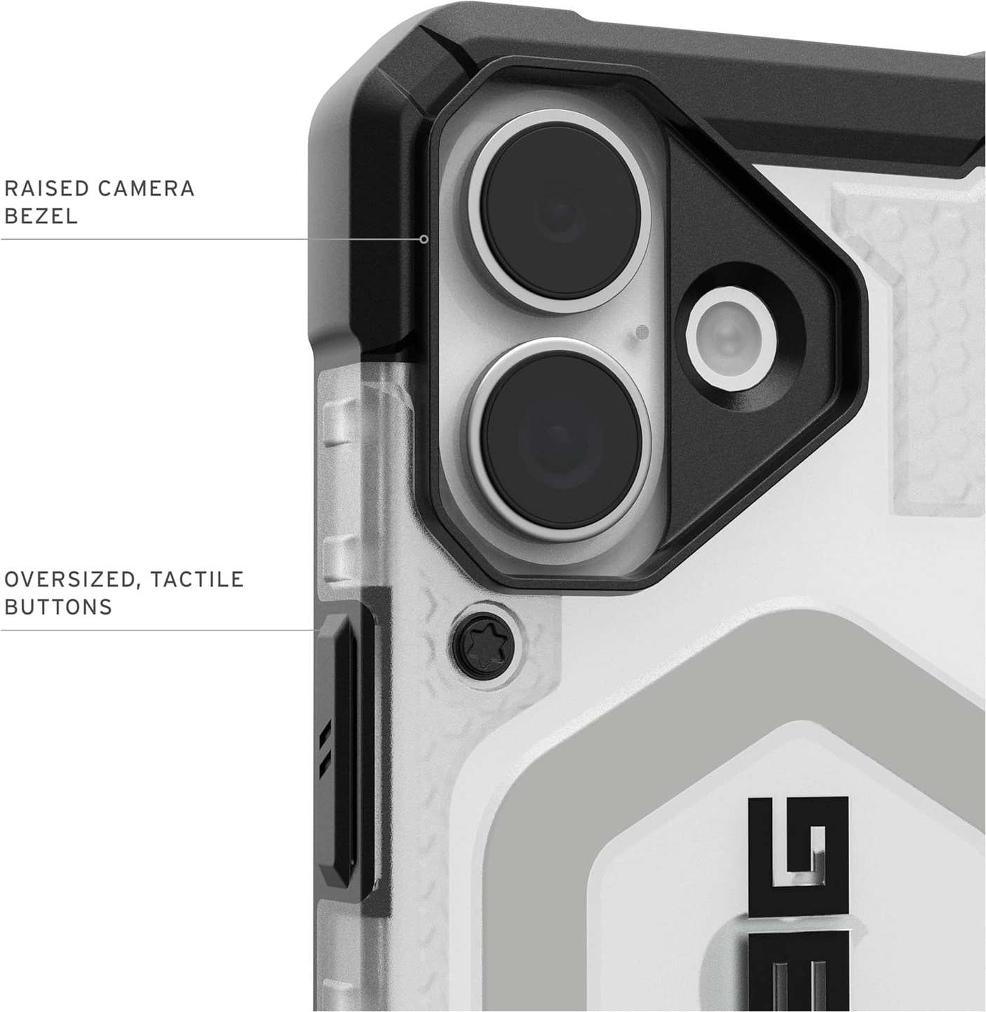 UAG Pathfinder Apple iPhone 17 Hoesje MagSafe Back Cover Ice Zilver afbeelding 6