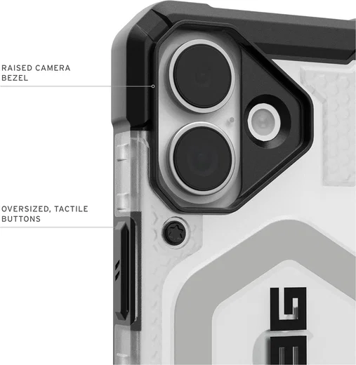 UAG Pathfinder Apple iPhone 17 Hoesje MagSafe Back Cover Ice Zilver afbeelding 6
