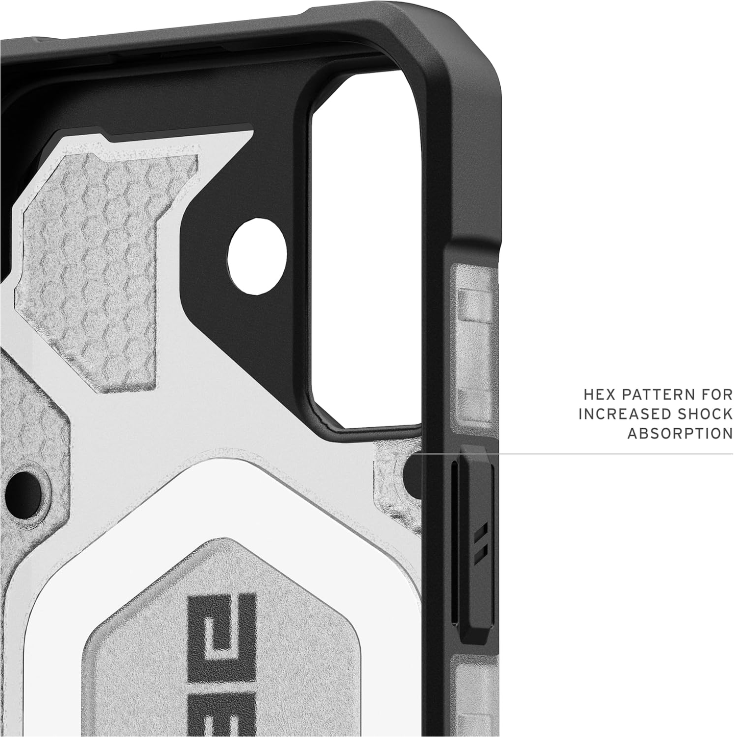 UAG Pathfinder Apple iPhone 17 Hoesje MagSafe Back Cover Ice Zilver afbeelding 7