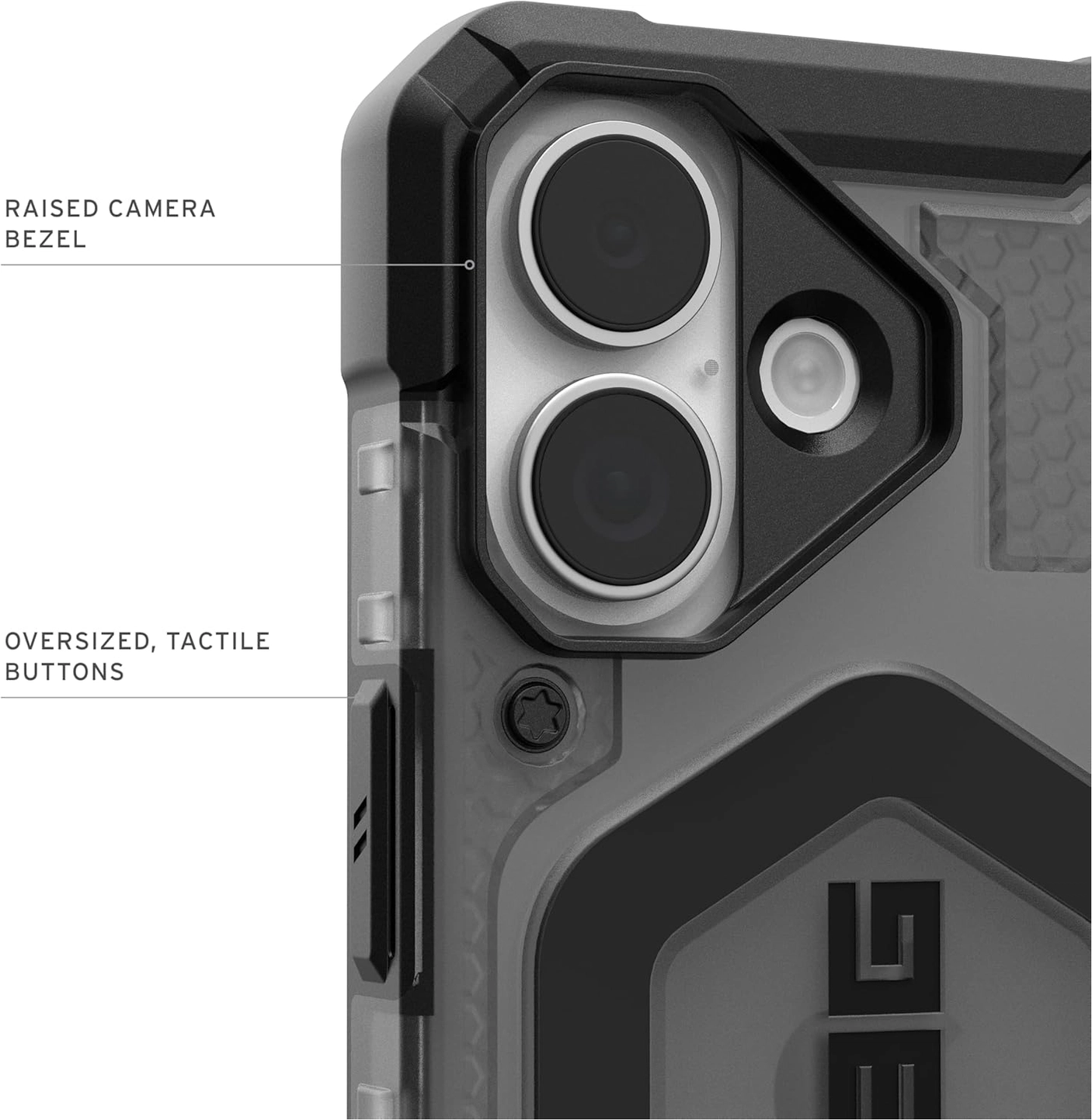 UAG Pathfinder Apple iPhone 17 Hoesje MagSafe Back Cover Ash Zwart afbeelding 6