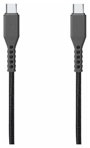 UAG USB-C naar USB-C Kabel 60W Power Delivery 1.2M Grijs afbeelding 2