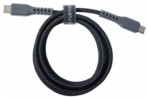UAG USB-C naar USB-C Kabel 60W Power Delivery 1.2M Grijs afbeelding 4