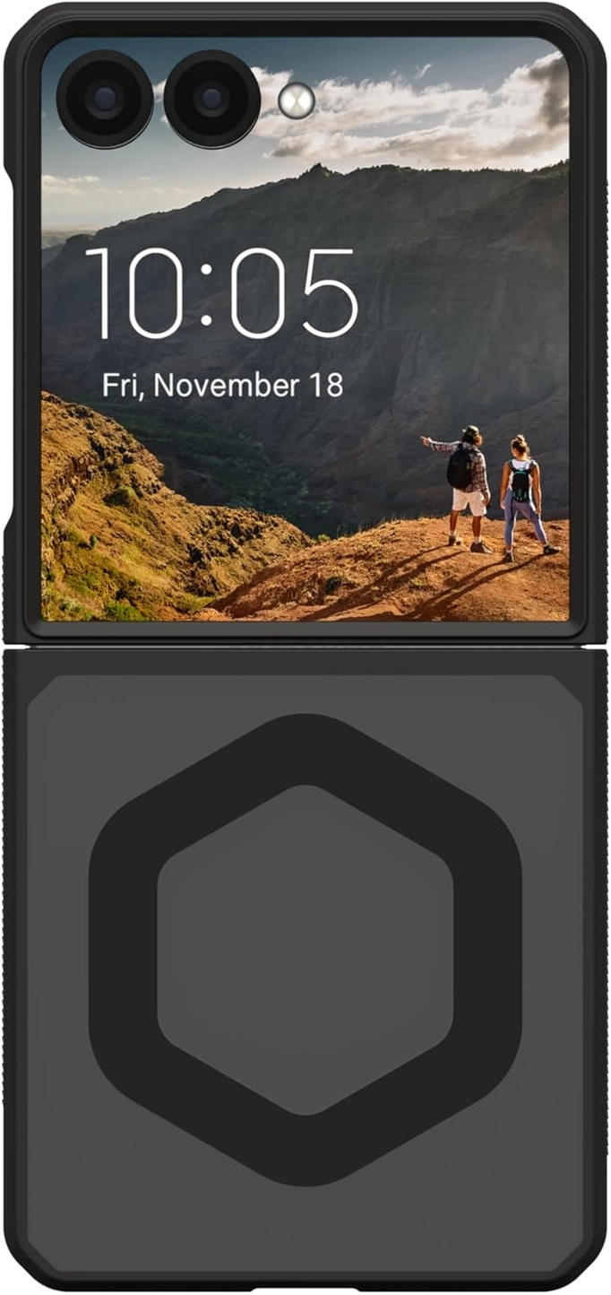 UAG Mouve Samsung Galaxy Z Flip 7 Hoesje MagSafe Back Cover Ash afbeelding 3