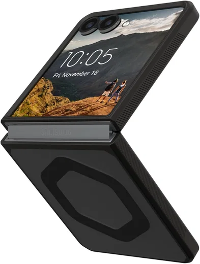 UAG Mouve Samsung Galaxy Z Flip 7 Hoesje MagSafe Back Cover Ash afbeelding 5