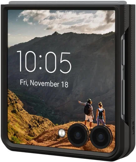 UAG Mouve Samsung Galaxy Z Flip 7 Hoesje MagSafe Back Cover Ash
