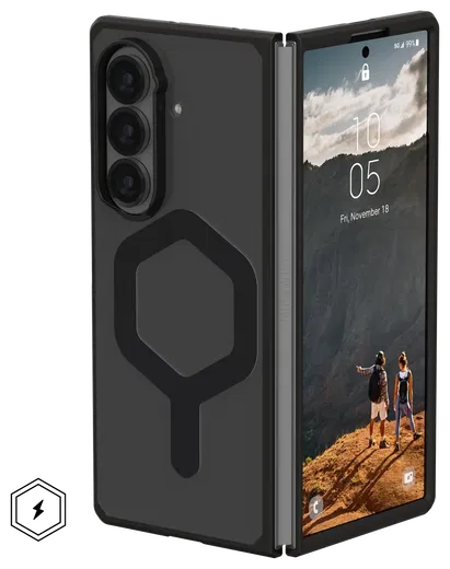 UAG Mouve Samsung Galaxy Z Fold 7 Hoesje MagSafe Back Cover Ash afbeelding 9