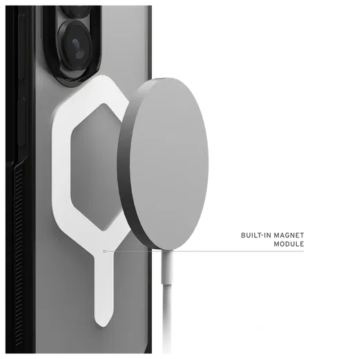 UAG Mouve Samsung Galaxy Z Fold 7 Hoesje MagSafe Back Cover Ice afbeelding 4