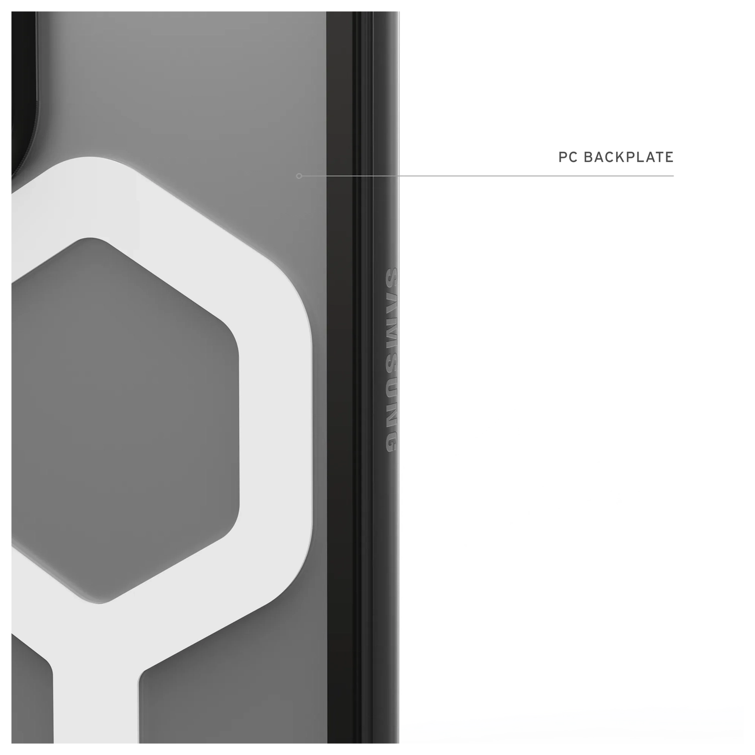 UAG Mouve Samsung Galaxy Z Fold 7 Hoesje MagSafe Back Cover Ice afbeelding 7