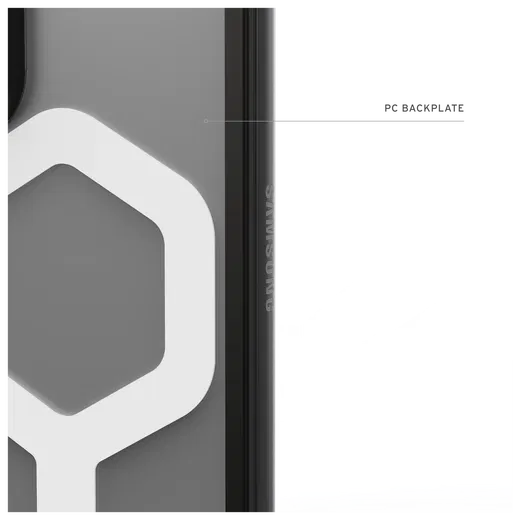 UAG Mouve Samsung Galaxy Z Fold 7 Hoesje MagSafe Back Cover Ice afbeelding 7